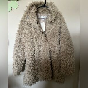 Fax Fur Coat